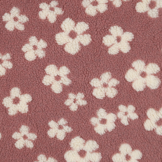 TEDDY FLOWERS - Rose - Poppy Fabrics