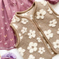 TEDDY FLOWERS Sherpa - Pink - Poppy Fabrics