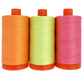 TULA PINK - NEON 3 Large Spool Aurifil