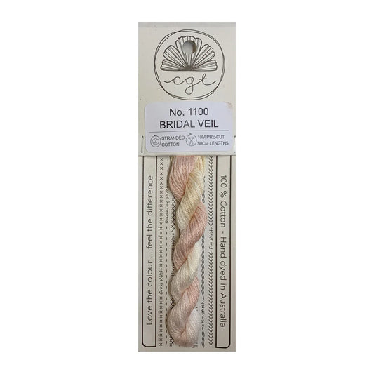 1108 Bridal Veil - Pre-cut floss - Cottage Garden Threads