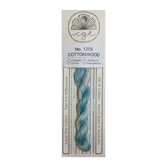 1205 Cottonwood - Pre-cut floss - Cottage Garden Threads