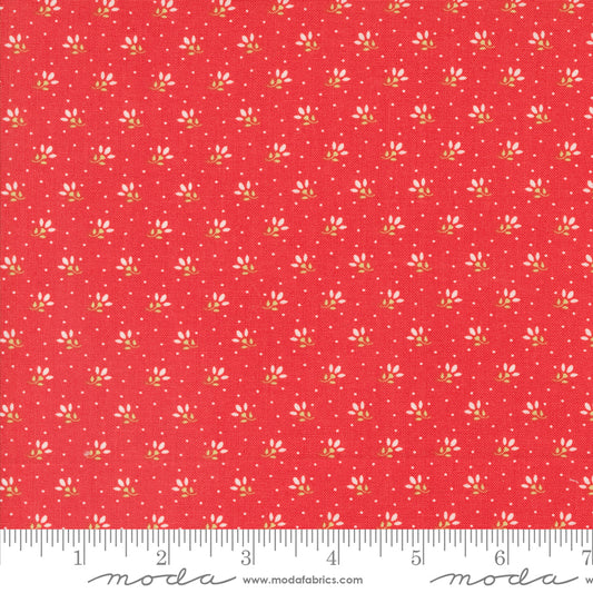 Jelly & Jam - Ditsy Cotton Red - Moda