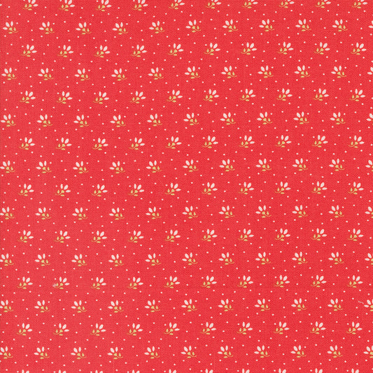 Jelly & Jam - Ditsy Cotton Red - Moda