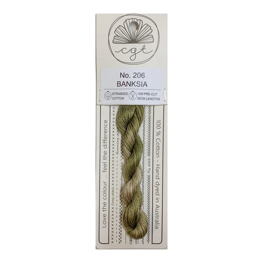 206 Banksia - Pre-cut floss - Cottage Garden Threads