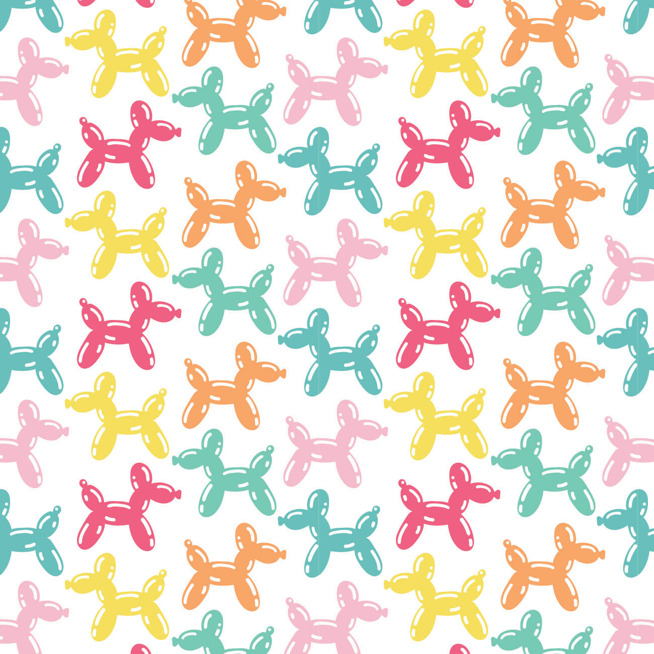 Be The Rainbow - Balloon Animals - Camelot Fabrics