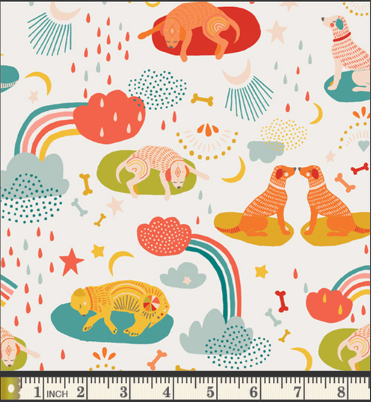 Oh Woof - Daydream Dogdream - Art Gallery Fabric