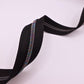 Black Rainbow Anodized Teeth Zipper Tape # 5 Zipper (1 Meter)