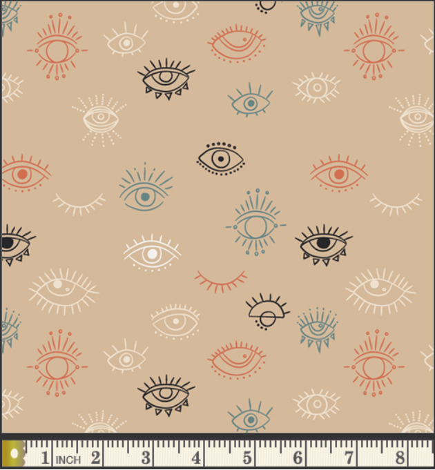 Luna & Laurel - Eye See You Day - Art Gallery Fabric