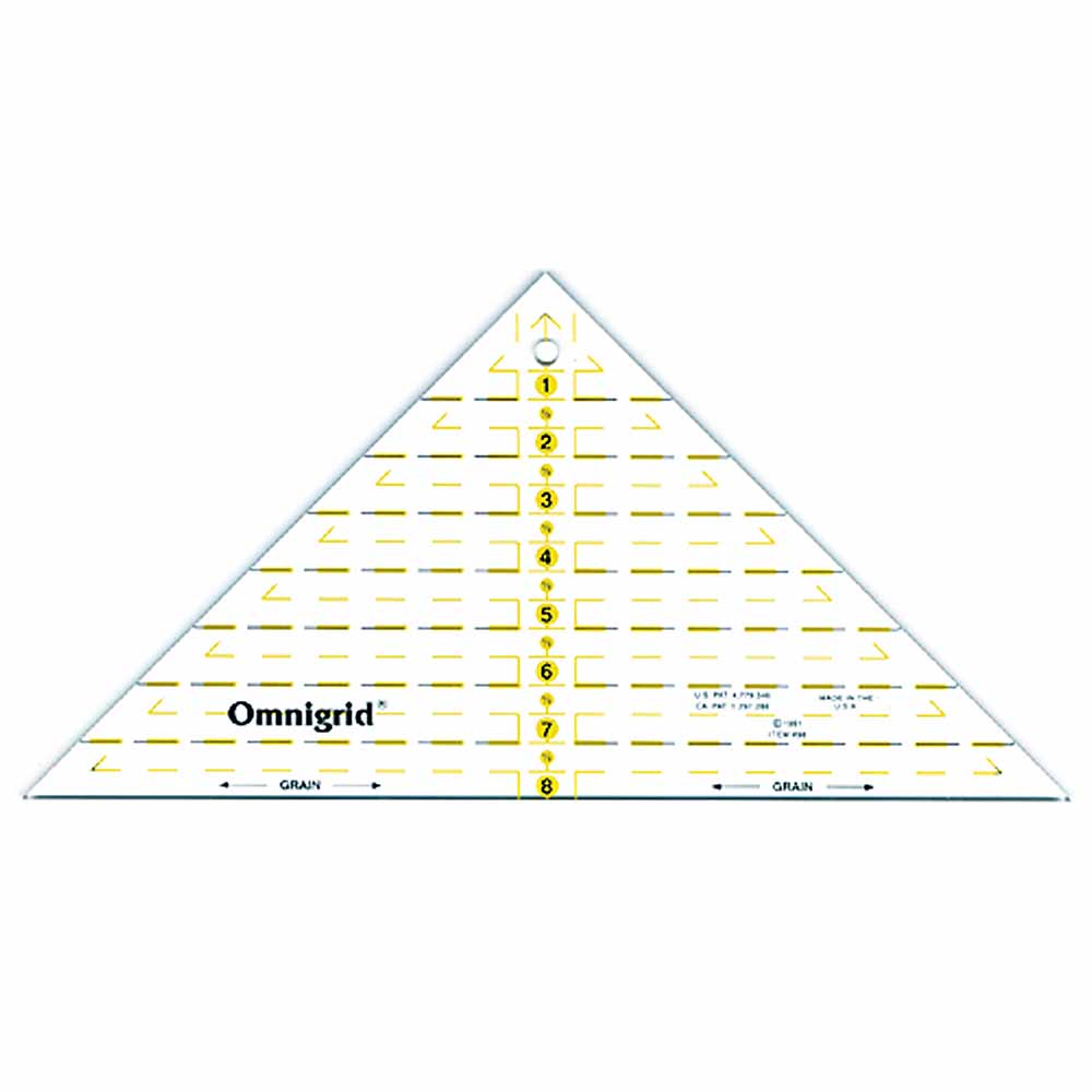 Règle de triangles à 90° OMNIGRID - 8″ (20.3cm)