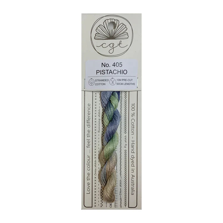 405 Pistachio - Pre-cut floss - Cottage Garden Threads