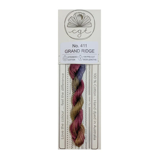 411 Grand Ridge - Pre-cut floss - Cottage Garden Threads