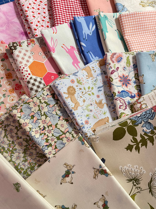 Fat Quarter Individuels (plus de 50 choix!)