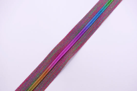 Rainbow on Rainbow Fermeture Éclair # 5 Zipper (1 mètre)