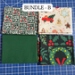 Paquets de Fat Quarters de Noël (4 Fat Quarters pour le prix de 3)