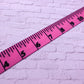 Pink Measuring Tape Look-A-Like 1" Nylon Webbing