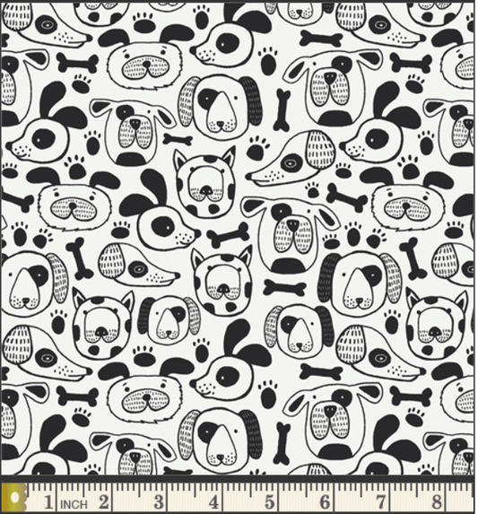 Oh Woof - Woofin Around (Tricot) - Art Gallery Fabric