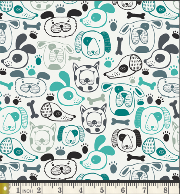 Oh Woof - Woof That Way - Art Gallery Fabric