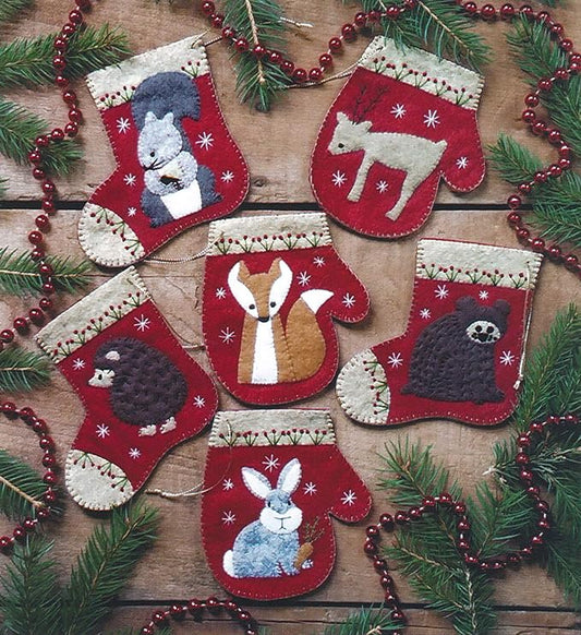 Kit de décorations de Noël - Christmas Critters Ornament Kit