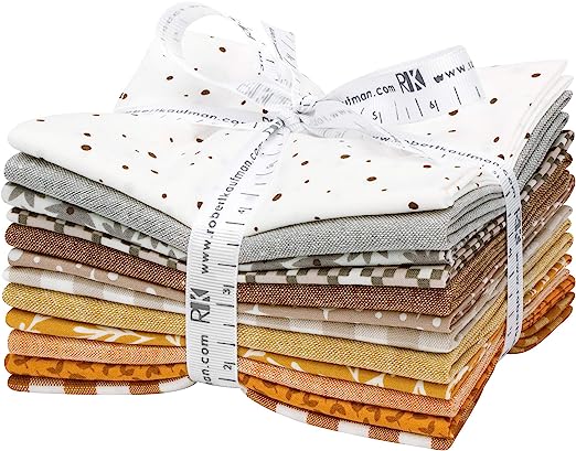 Ensemble Fat Quarter Whole Collection Bundle - Paintbox Neutral Palette - Robert Kaufman