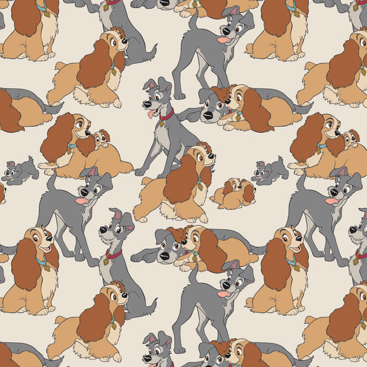 Lady and the Tramp - Main - Camelot Fabrics