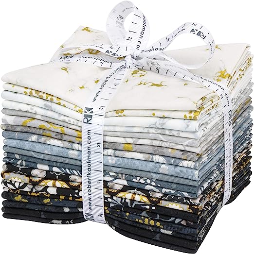 Ensemble Fat Quarter Whole Collection Bundle - Silverstone - Robert Kaufman