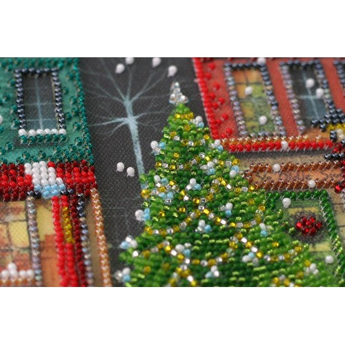 Kit de broderie en perles Holiday Town - Abris Art