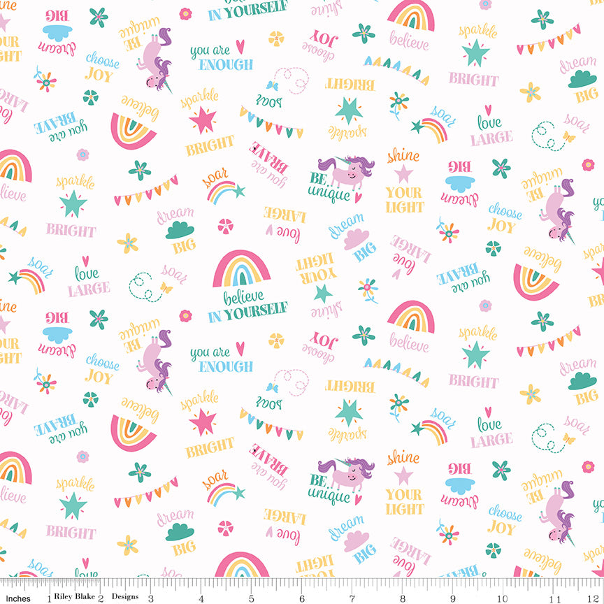 Ensemble Fat Quarter Whole Collection - Unicorn Kingdom - Riley Blake Designs