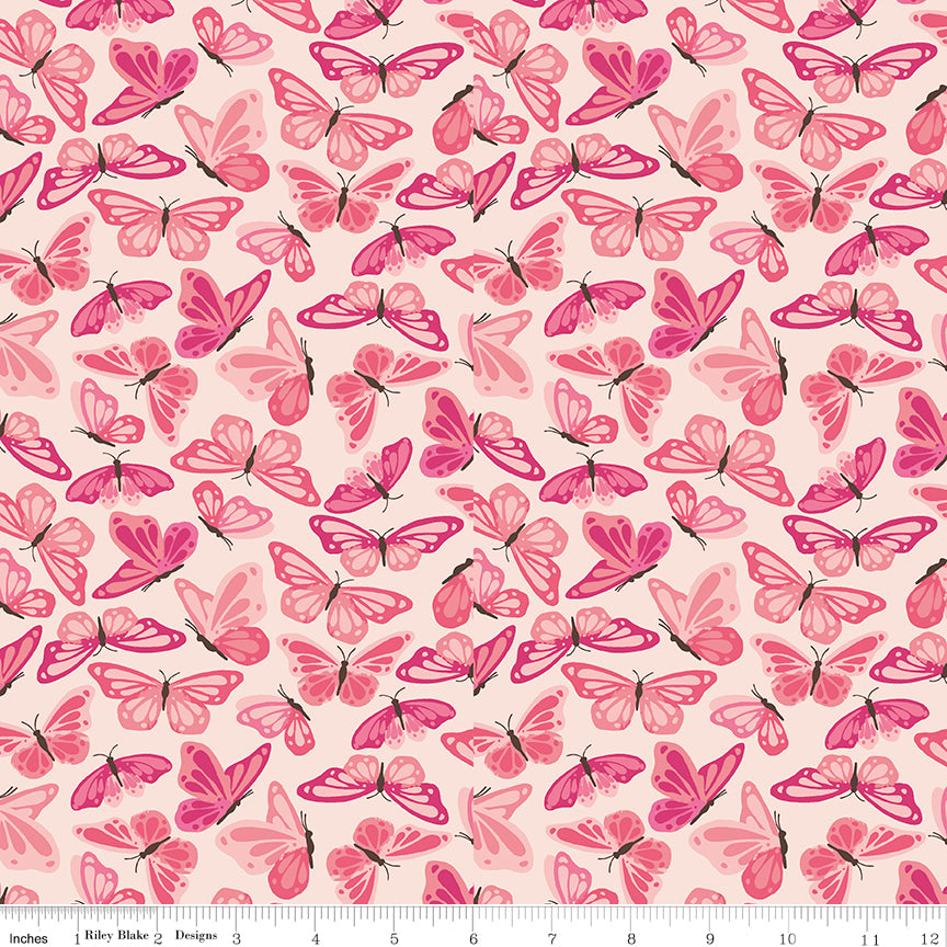 Hope in Bloom - Wings of Hope Blush - Riley Blake Designs