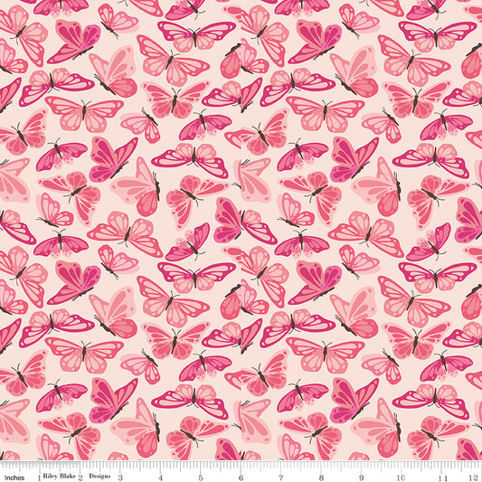 Hope in Bloom - Wings of Hope Blush - Riley Blake Designs