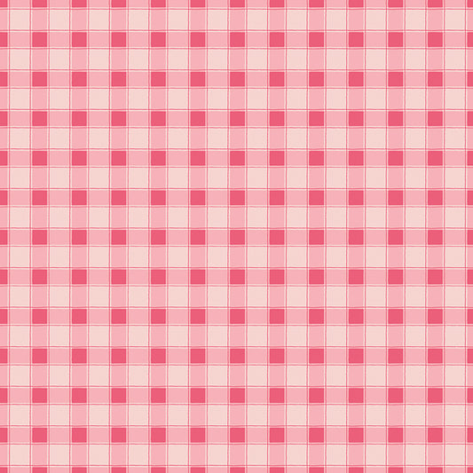 Hope in Bloom - Plaid Pink - Riley Blake Designs