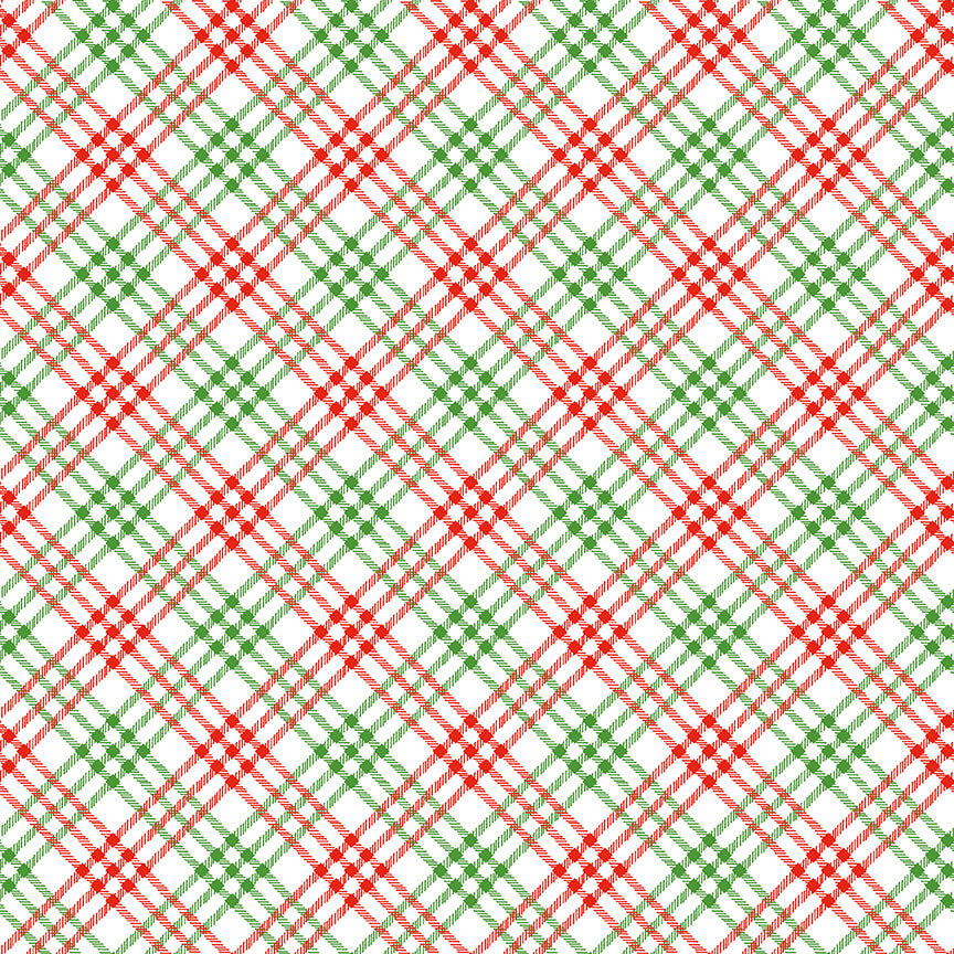 Christmas Joy - Plaid - Riley Blake Designs