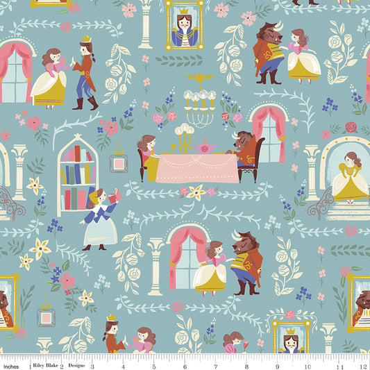 Ensemble Fat Quarter Whole Collection - Beauty and the Beast - Riley Blake Designs