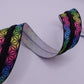 Rainbow Geometric Zipper Tape # 5 Zipper (1 Meter)