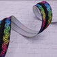 Rainbow Geometric Zipper Tape # 5 Zipper (1 Meter)