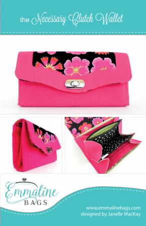 The Necessary Clutch Wallet - Emmaline Bags PATRON EN PAPIER