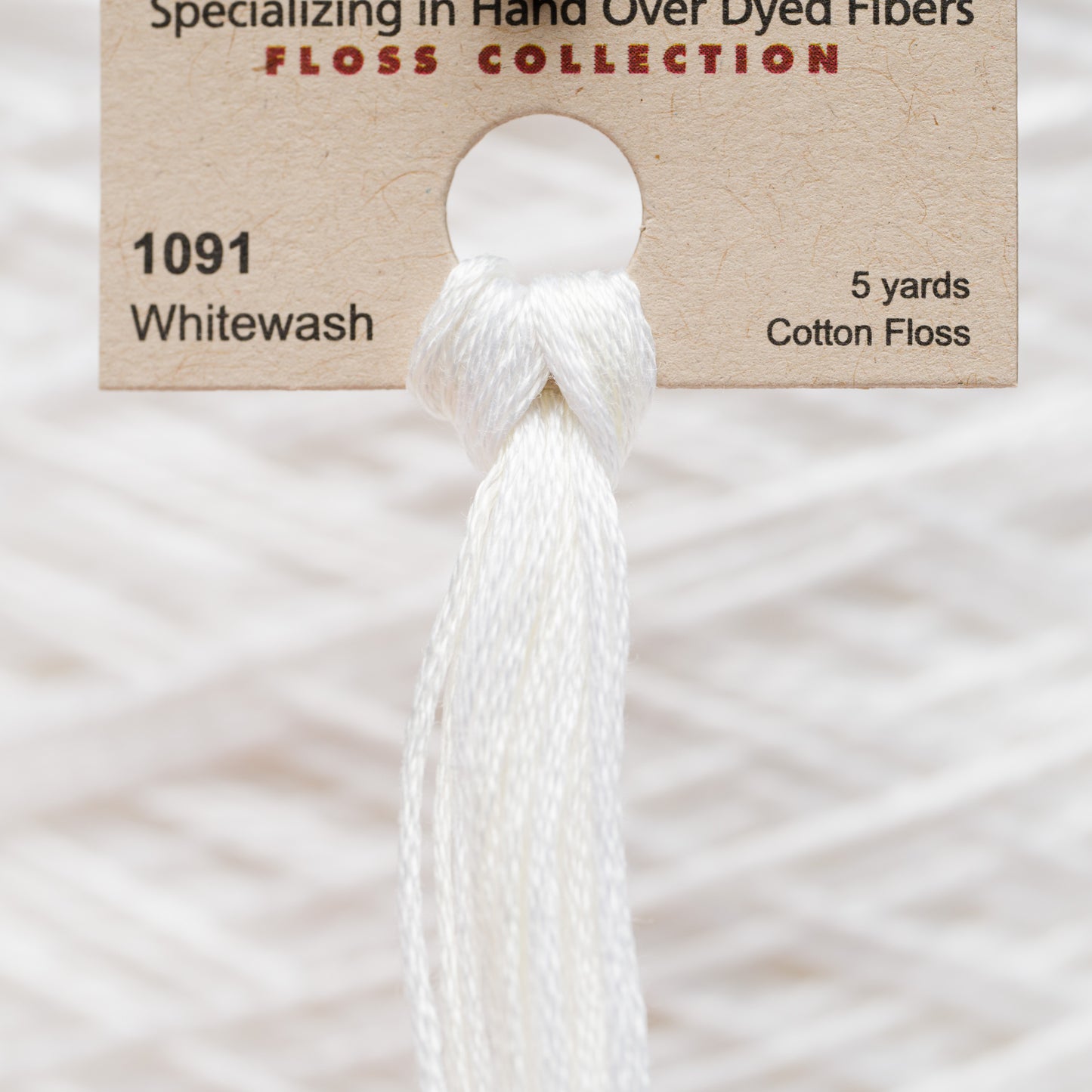 1091 Whitewash - Weeks Dye Works - Mouliné 6 brins