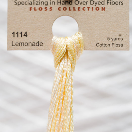 1114 Lemonade - Weeks Dye Works 6-Strand Floss