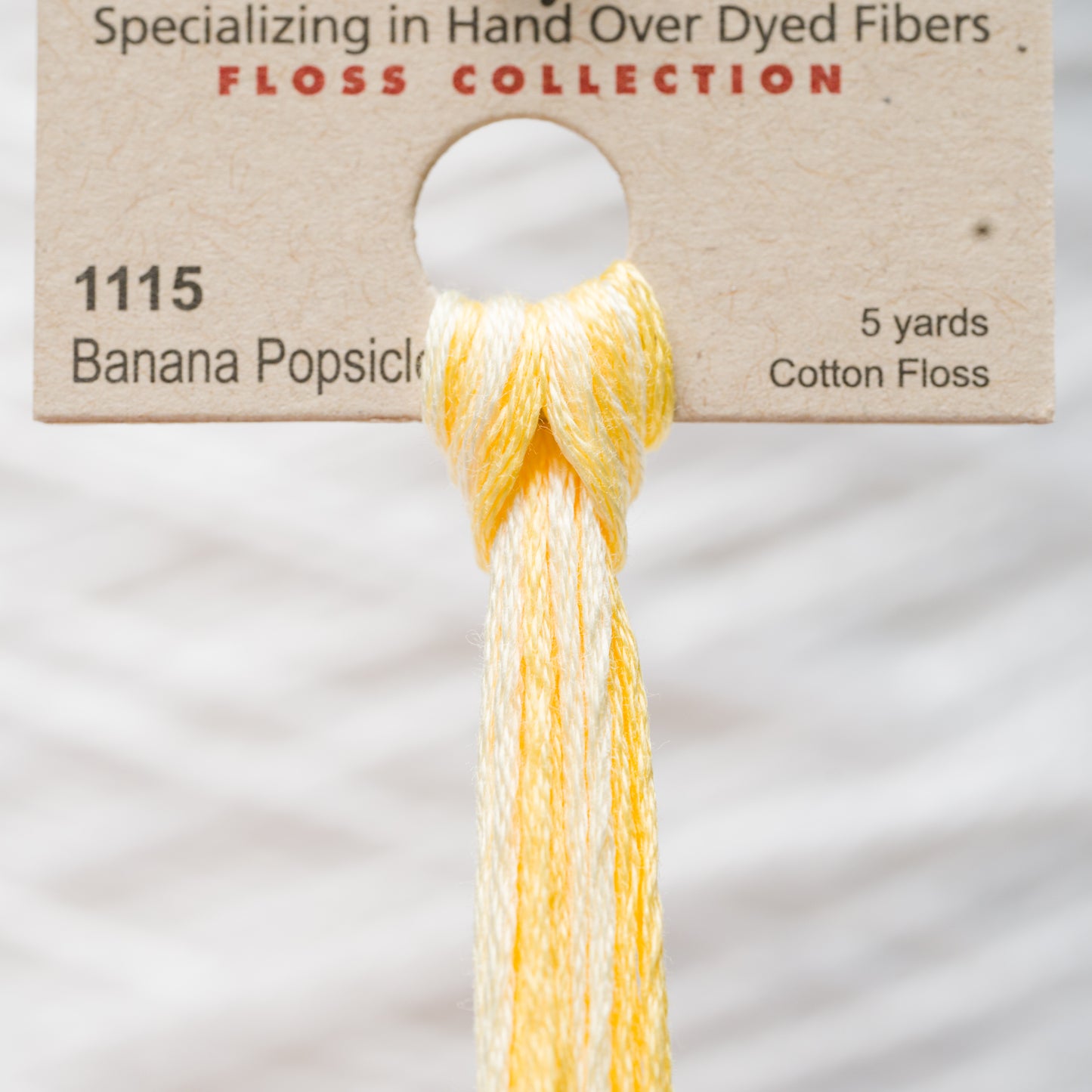 1115 Banana Popsicle - Weeks Dye Works - Mouliné 6 brins