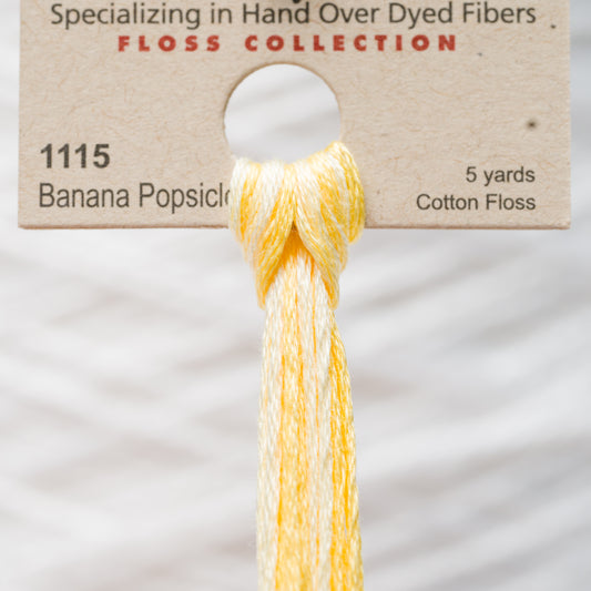 1115 Banana Popsicle - Weeks Dye Works 6-Strand Floss