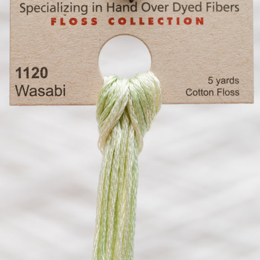 1120 Wasabi - Weeks Dye Works - Mouliné 6 brins