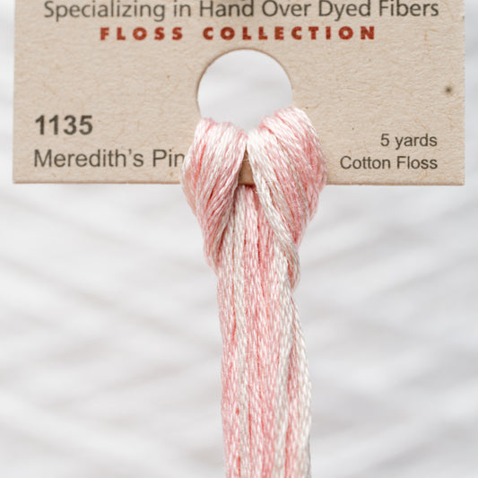 1135 Meredith's Pink - Weeks Dye Works - Mouliné 6 brins