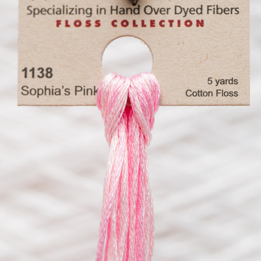 1138 Sophia's Pink - Weeks Dye Works 6-Strand Floss