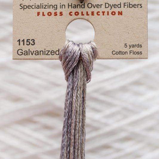 1153 Galvanized - Weeks Dye Works 6-Strand Floss