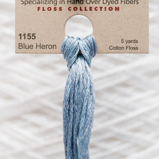 1155 Blue Heron - Weeks Dye Works 6-Strand Floss