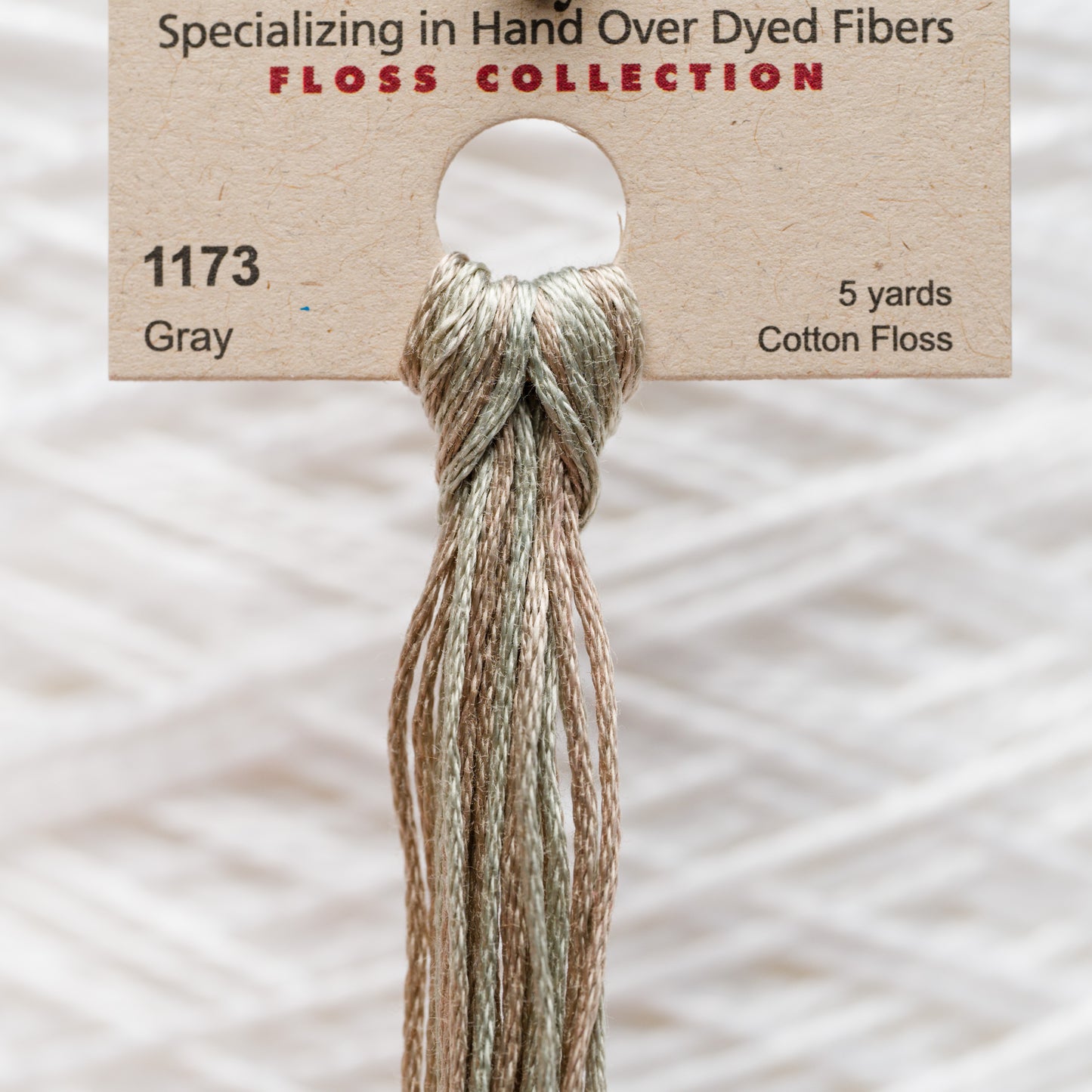 1173 Gray - Weeks Dye Works 6-Strand Floss