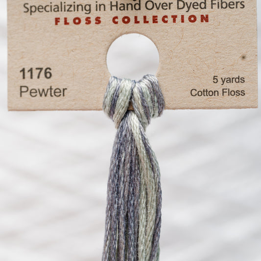 1176 Pewter - Weeks Dye Works - Mouliné 6 brins