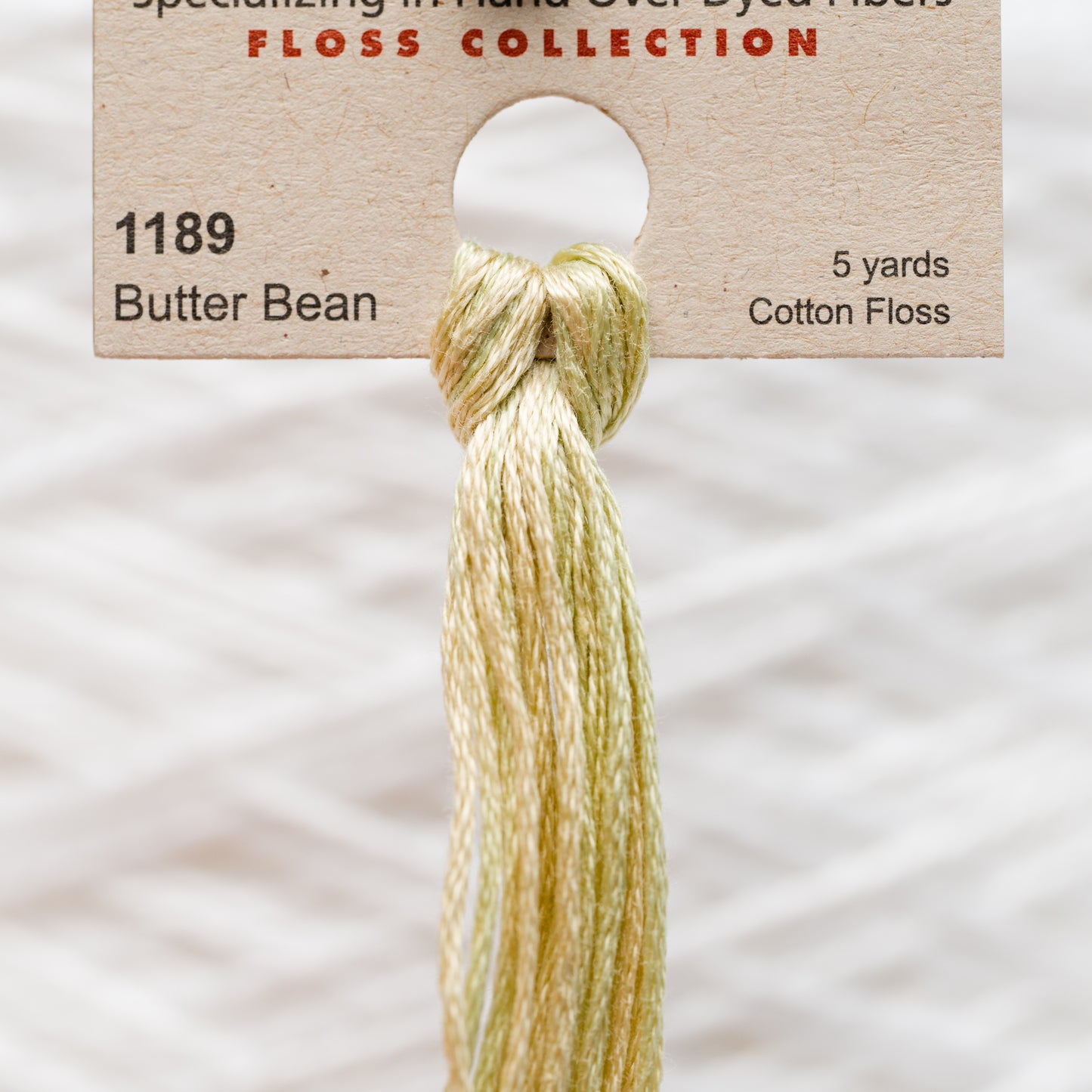 1189 Butter Bean - Weeks Dye Works 6-Strand Floss