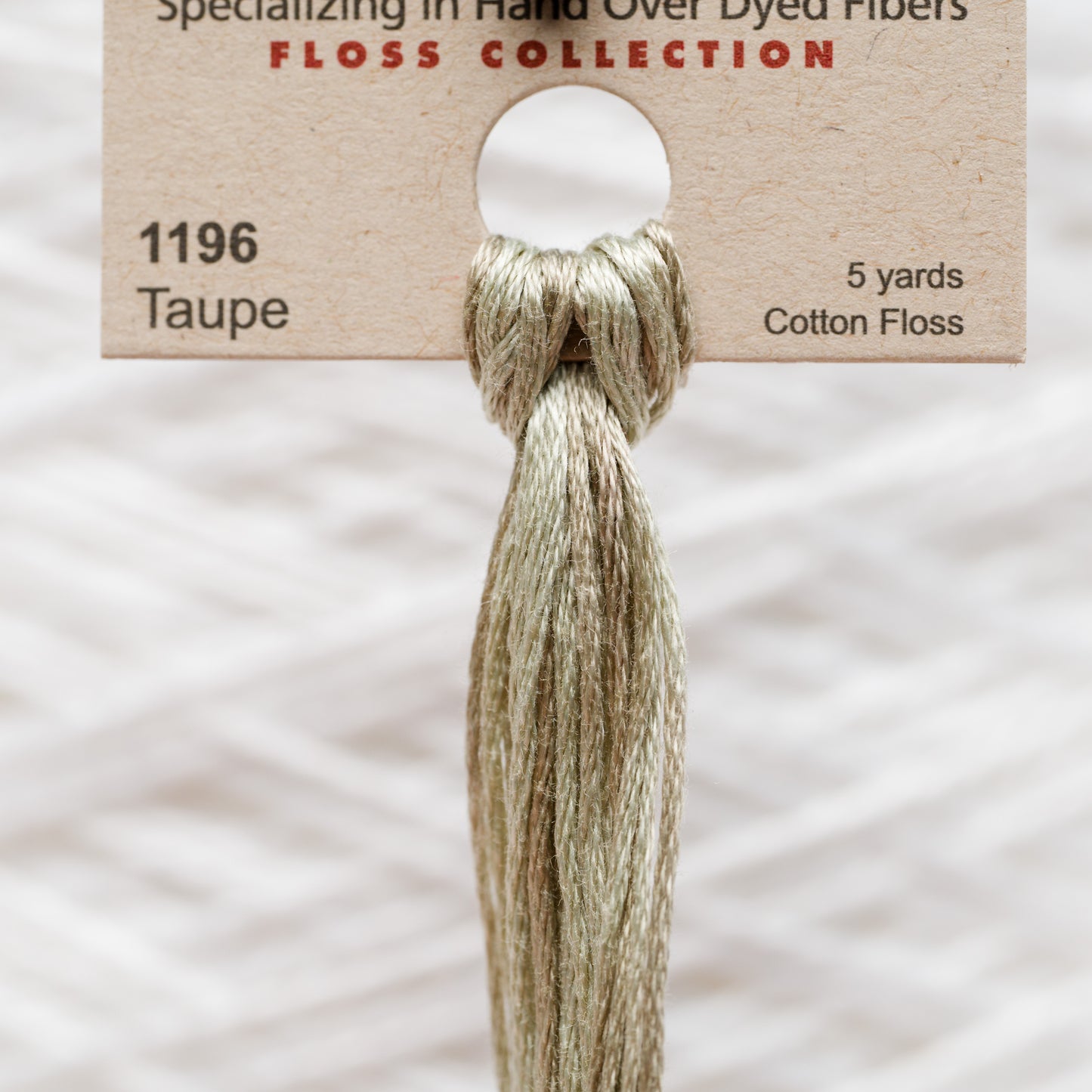 1196 Taupe - Weeks Dye Works - Mouliné 6 brins