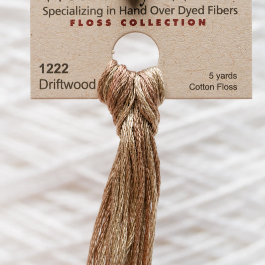 1222 Driftwood - Weeks Dye Works - Mouliné 6 brins