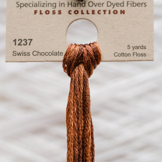 1237 Swiss Chocolate - Weeks Dye Works - Mouliné 6 brins